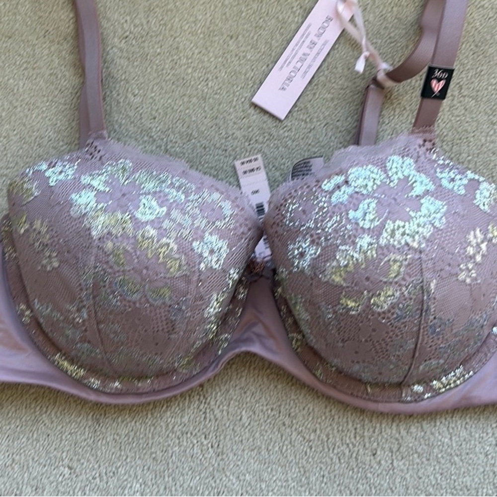 NWT VS Body by Victoria Demi lined bra. 36